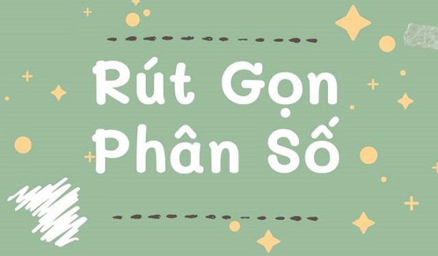 Rút gọn phân số